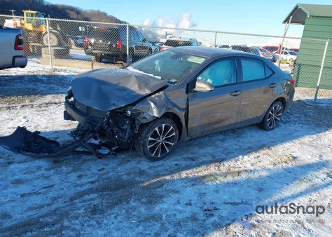 2017 Toyota Corolla Se z USA, uszkodzony, nr VIN 2T1BURHE0HC780116